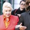 Exclusif - Ivana Trump et son 4ème mari Rossano Rubicondi se baladent bras dessus bras dessous sur Madison Avenue à New York, le 2 novembre 2017