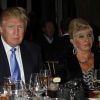 Donald Trump et son ex-femme Ivana Trump lors du 8ème tournoi de golf annuel Eric Trump au Trump National Golf Club Westchester au Briarcliff Manor à New York, le 15 septembre 2014.