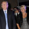 Donald Trump et son ex-femme Ivana Trump lors du 8ème tournoi de golf annuel Eric Trump au Trump National Golf Club Westchester au Briarcliff Manor à New York, le 15 septembre 2014.
