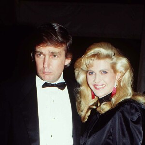 Donald et Ivana Trump au temps de leur mariage. Photo datée de 1989.