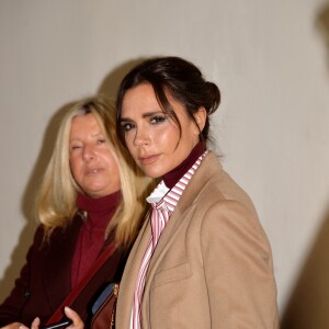 Victoria Beckham - Sorties du défilé de mode Louis Vuitton homme automne-hiver 2018-2019 au Palais Royal à Paris. Le 18 janvier 2018 © CVS - Veeren / Bestimage