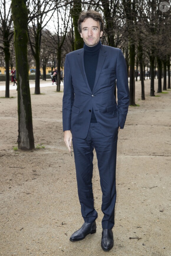 Antoine Arnault au défilé de mode Louis Vuitton homme automne-hiver 2018-2019 au Palais Royal à Paris. Le 18 janvier 2018 © Olivier Borde / Bestimage