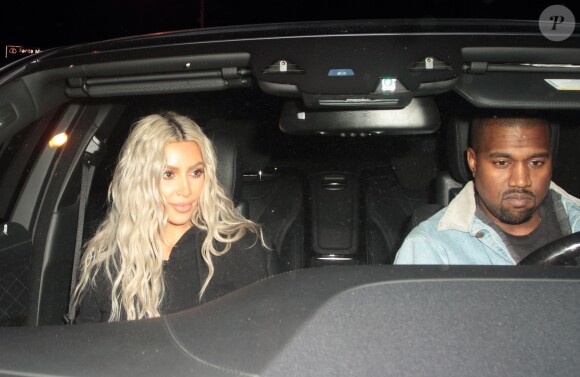 Kim Kardashian et Kanye West ont fêté la naissance de leur 3ème enfant au restaurant Craig à West Hollywood. Le 18 janvier 2018