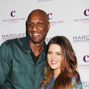 Lamar Odom et Khloé Kardashian à Las Vegas en octobre 2011