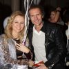 Julie Jardon et son nouveau compagnon Nicolas Mereau - Célébrités lors du défilé Maison Anoufa lors de la Fashion Week de Paris, France, le 21 janvier 2018. © Philippe Baldini/Bestimage