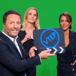 Camille Lou et Shy'm dans VTEP, le 20 janvier 2018. Ici avec Arthur.