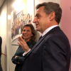 Nicolas Sarkozy chez L'équipe, le 22 janvier 2018.