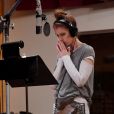 Céline Dion en studio pour enregistrer son nouveau disque en anglais, le 13 décembre 2017