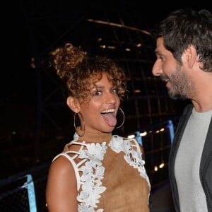 Exclusif - Tal et Patrick Fiori - Backstage - Enregistrement de l'émission "Goldman, 40 ans de chansons" à la Seine Musicale à Boulogne-Billancourt, qui sera diffusée le 26 janvier 2018 sur TF1. Le 8 juin 2017 © Cyril Moreau-Veeren Ramsamy / Bestimage