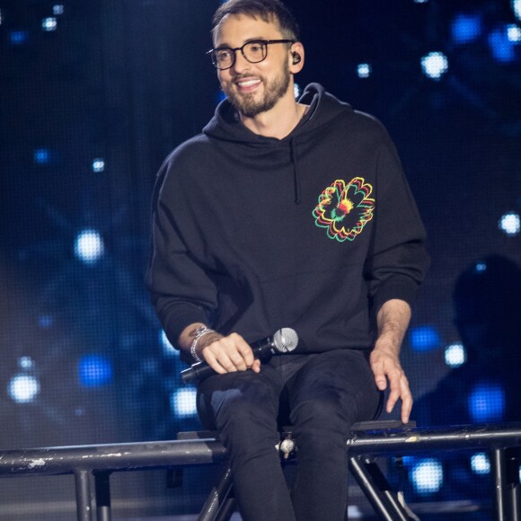 Exclusif - Christophe Willem - Enregistrement de l'émission "Goldman, 40 ans de chansons" à la Seine Musicale à Boulogne-Billancourt, qui sera diffusée le 26 janvier 2018 sur TF1. Le 6 juin 2017 © Cyril Moreau-Veeren Ramsamy / Bestimage