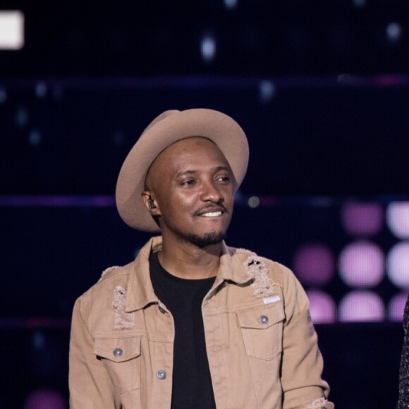 Exclusif - Soprano, Camille Lou et Patrick Fiori - Enregistrement de l'émission "Goldman, 40 ans de chansons" à la Seine Musicale à Boulogne-Billancourt, qui sera diffusée le 26 janvier 2018 sur TF1. Le 6 juin 2017 © Cyril Moreau-Veeren Ramsamy / Bestimage