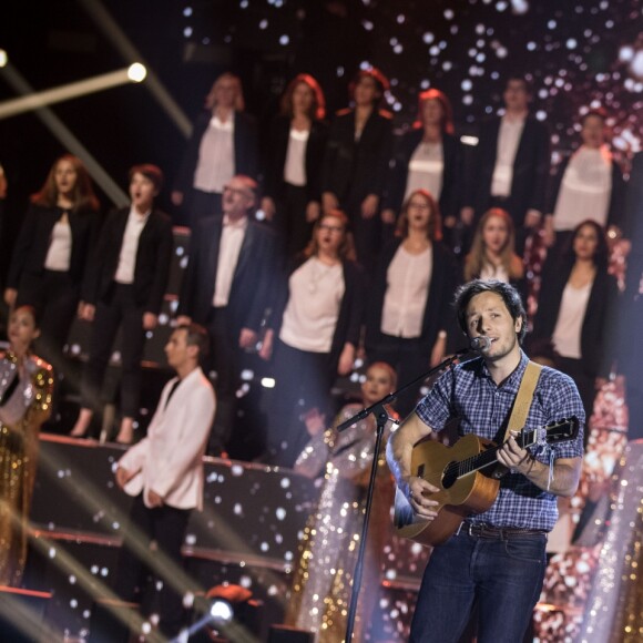 Exclusif - Vianney - Enregistrement de l'émission "Goldman, 40 ans de chansons" à la Seine Musicale à Boulogne-Billancourt, qui sera diffusée le 26 janvier 2018 sur TF1. Le 6 juin 2017 © Cyril Moreau-Veeren Ramsamy / Bestimage