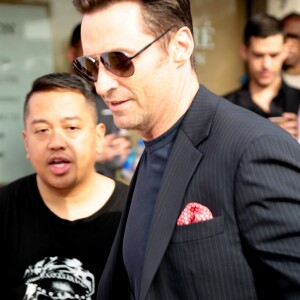 Hugh Jackman - Les célébrités arrivent à la soirée "Gold meets Golden" à Los Angeles le 6 janvier 2018.