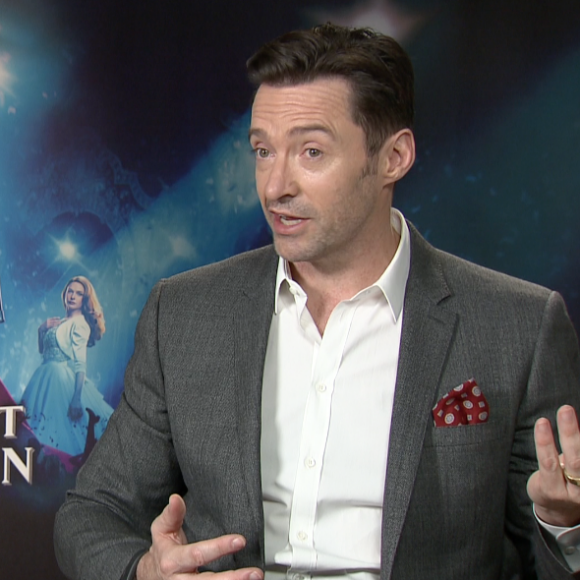 Hugh Jackman en interview avec Purepeople.
