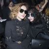 Clotilde Courau et Isabelle Adjani - People au défilé de mode "Elie Saab", collection Haute-Couture printemps-été 2018, à Paris. Le 24 janvier 2018 © Olivier Borde / Bestimage