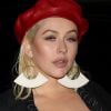 Après : Christina Aguilera arrive au restaurant Craig à West Hollywood le 24 janvier 2018.