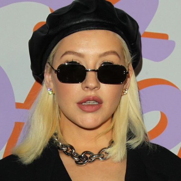 Après : Christina Aguilera - Soirée de présentation Stella McCartney Automne 2018 à Pasadena, Californie, Etats-Unis, le 16 janvier 2018.