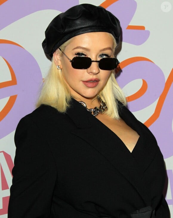 Après : Christina Aguilera - Soirée de présentation Stella McCartney Automne 2018 à Pasadena, Californie, Etats-Unis, le 16 janvier 2018.
