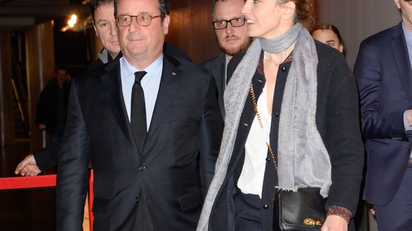 Julie Gayet et François Hollande, amoureux rayonnants sur le tapis rouge