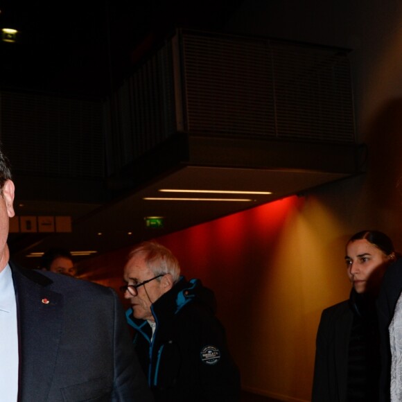 François Hollande et Julie Gayet - Première du film documentaire "The Ride" au MK2 Bibliothèque à Paris. Le 26 janvier 2018 © Coadic Guirec / Bestimage