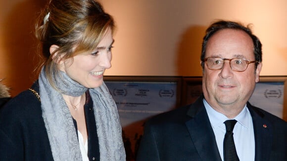 Julie Gayet et François Hollande, amoureux rayonnants sur le tapis rouge