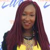 Exclusif - Nadège Beausson-Diagne (les cheveux rouges) - Photocall du concert privé de Wyclef Jean à l'occasion de la sortie de son album évènement "Carnival 3" au centre culturel "La Place" à Paris, le 13 juin 2017. © Joséphine Royer/Bestimage