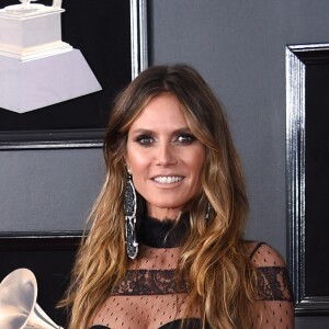 Heidi Klum - 60e édition des Grammy Awards au Madison Square Garden à New York, le 28 janvier 2018 © Chris Delmas/Bestimage