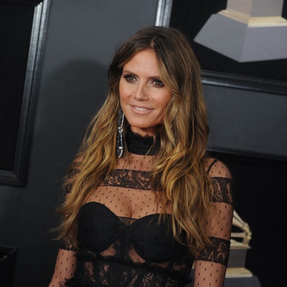 Heidi Klum - 60e édition des Grammy Awards au Madison Square Garden à New York, le 28 janvier 2018