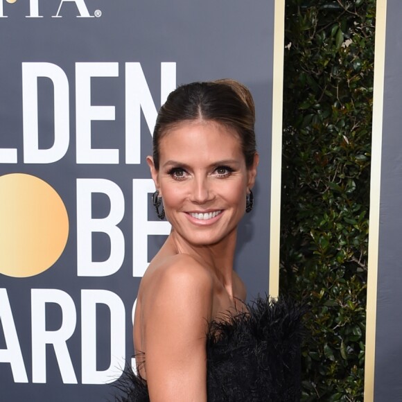 Heidi Klum - 75ème cérémonie des Golden Globe Awards au Beverly Hilton à Los Angeles, le 7 janvier 2018. © Chris Delmas/Bestimage