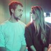 Joffrey Platel (Bastien) et Solène Hébert (Victoire), complices dans "Demain nous appartient" (TF1) et dans la vie.
