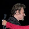 Exclusif - David Hallyday - Johnny Hallyday en concert au POPB de Bercy a Paris - Jour 2 de la tournée "Born Rocker Tour". Le 15 juin 2013.