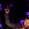 Justin Timberlake assure le show de la mi-temps lors du Super Bowl à Minneapolis, le 1 février 2018.