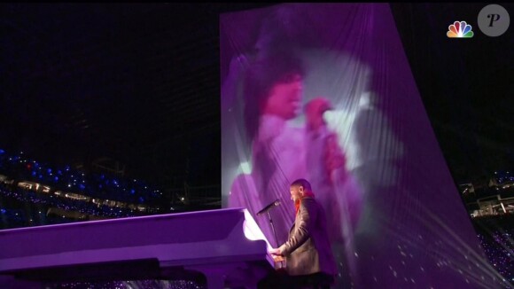 Justin Timberlake en concert lors du Super Bowl à Minneapolis, le 4 février 2018.