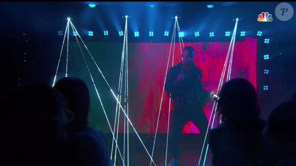 Justin Timberlake en concert lors du Super Bowl à Minneapolis, le 4 février 2018.