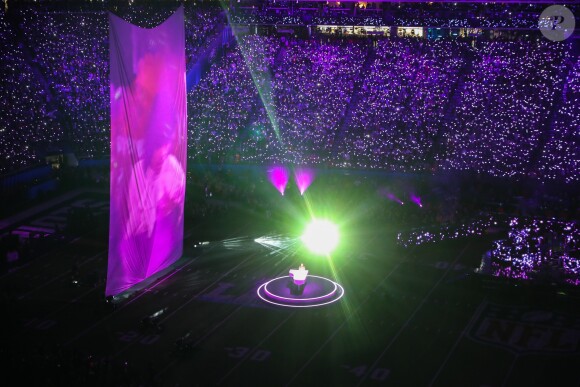 Justin Timberlake chante lors du Super Bowl 2018 à Minneapolis, le 4 février 2018. © Elizabeth Flores/Minneapolis Star Tribune/Zuma Press/Bestimage