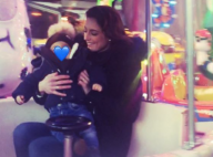 Christophe Licata et sa femme Coralie aux anges pour l'anniversaire de Livio