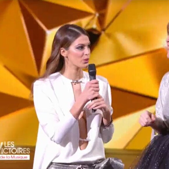 Iris Mittenaere aux Victoires de la musique - "France 2", 9 février 2018