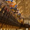 La chapelle du château de Windsor où aura lieu le mariage - Illustration sur le château de Windsor où le prince Harry et Meghan Markle vont se marier le 19 mai 2018 à Windsor