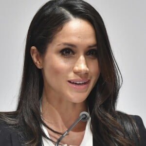 Le prince Harry et sa fiancée Meghan Markle à la soirée "Endeavour Fund Awards" au Goldsmith Hall à Londres, le 1er février 2018.