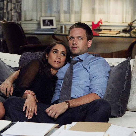 Patrick J. Adams et Meghan Markle dans "Suits".