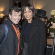 Stéphane Plaza, Leïla Kaddour-Boudadi - Concert du 13ème Gala 2018 de l'Association pour la Recherche sur Alzheimer à la salle Pleyel à Paris le 12 février 2018. L'intégralité des bénéfices de cette soirée servira à financer la recherche sur la maladie d’Alzheimer. © Coadic Guirec-Pierre Perusseau/Bestimage