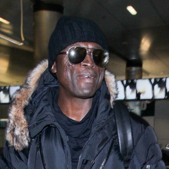 Seal arrive à l'aéroport de Los Angeles (LAX), le 3 janvier 2018.