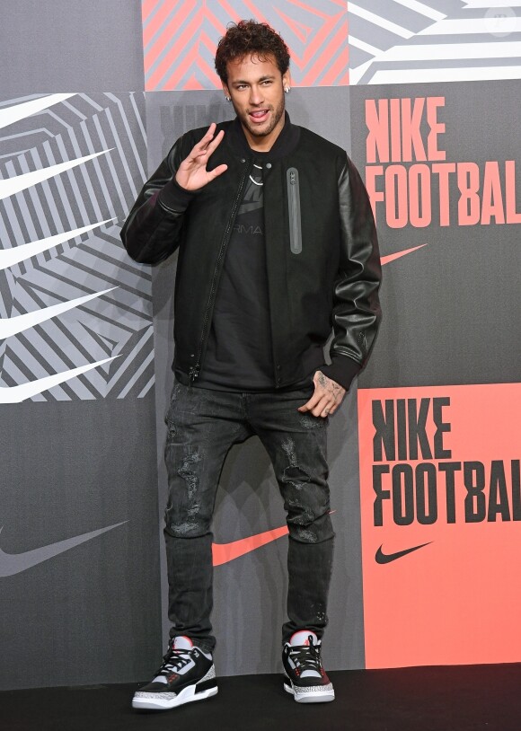 Neymar Jr à Londres le 7 février 2018.