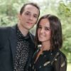 Exclusif - Alizée et son mari Grégoire Lyonnet - Mariage de Katrina Patchett et Valentin D'Hoore en Belgique le 1er septembre 2017. ©
