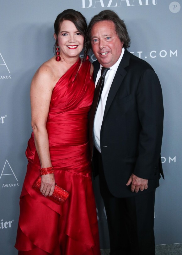 Peggy Bonapace et son mari Richard Gelfond à la 20ème soirée annuelle Costume Designers Guild Awards à l'hôtel Beverly Hilton à Beverly Hills, le 20 février 2018