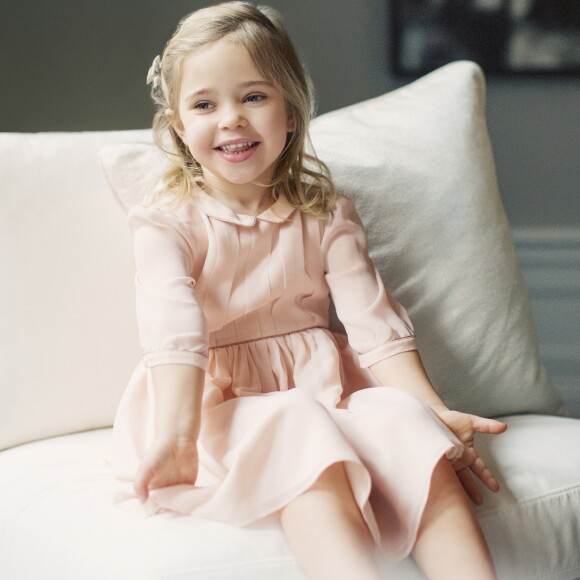 La princesse Leonore de Suède, fille de la princesse Madeleine, portrait réalisé au Hovstallet à Stockholm à l'occasion de son 4e anniversaire le 20 février 2018. © Erika Gerdemark / Cour royale de Suède