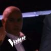 Nikos Aliagas lors des auditions à l'aveugle de "The Voice 7" (TF1), samedi 24 février 2018.