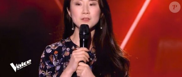 Ubare lors des auditions à l'aveugle de "The Voice 7" (TF1), samedi 24 février 2018.