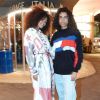 Tina et Zakari Kunakey - Soirée "Tommy Hilfiger" au Garage Italia à Milan. Le 24 février 2018