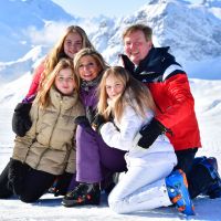 Maxima et Willem-Alexander des Pays-Bas : Souriants avec leurs filles par -21°C